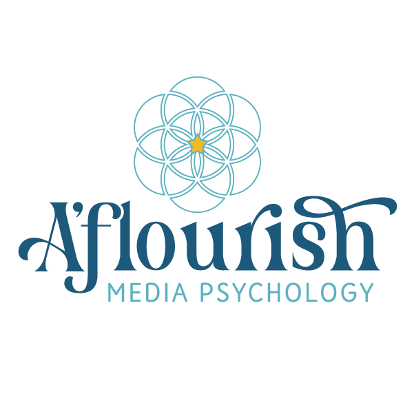 Aflourish Media Psychology logo